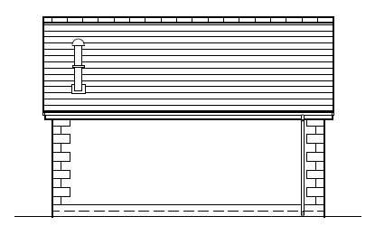 Robbies_Cottage_-_Garage_-_Left_Side_Elevation