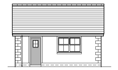 Robbies_Cottage_-_Garage_-_Right_Side_Elevation